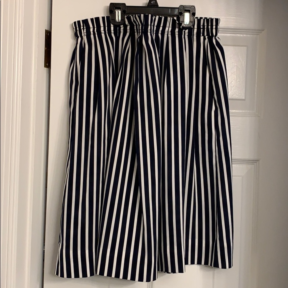 J. Crew box pleat skirt